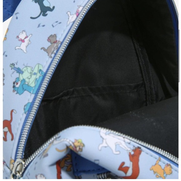 NWT Loungefly Aristocats Everybody Wants To Be A Cat Mini Backpack - Picture 3 of 8